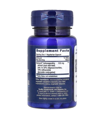 Life Extension, Ginseng indio optimizado, 60 cápsulas vegetales